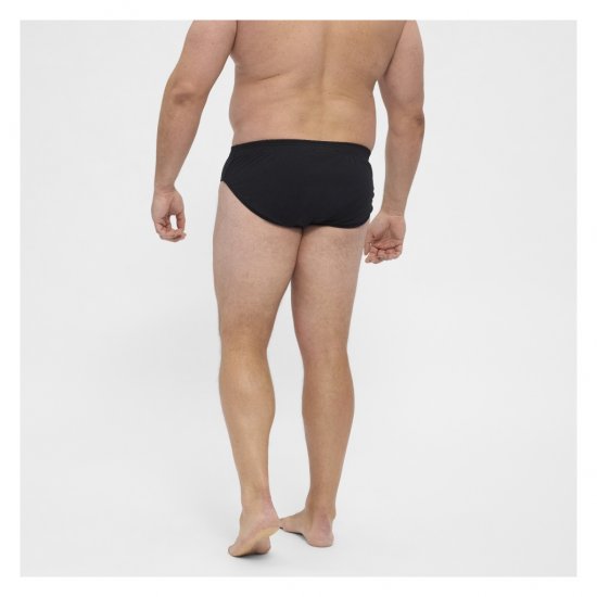 North Latitude Brief Underwear Black - Слипове - мъжки слипове големи размери
