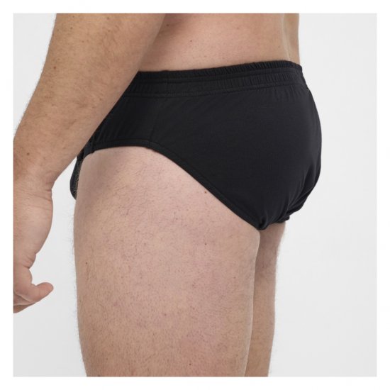 North Latitude Brief Underwear Black - Слипове - мъжки слипове големи размери