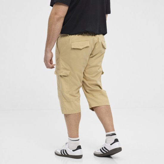 North Latitude 51136 Capri Shorts Beige - Шорти - мъжки къси панталони големи размери