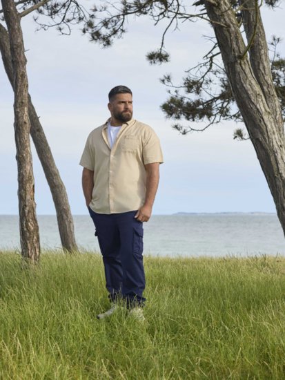 North Latitude 51141 Stretch Cargo Pants Navy - Дънки и панталони - мъжки Дънки и панталони големи размери