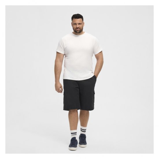North Latitude Cargo Shorts Black - Шорти - мъжки къси панталони големи размери