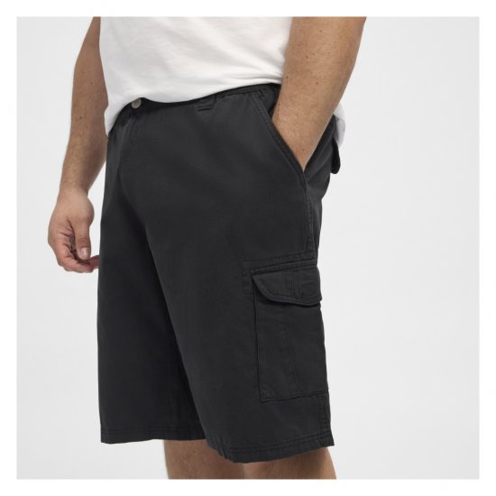 North Latitude Cargo Shorts Black - Шорти - мъжки къси панталони големи размери