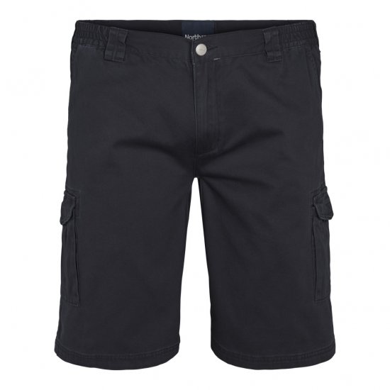 North Latitude Cargo Shorts Navy Blue - Шорти - мъжки къси панталони големи размери