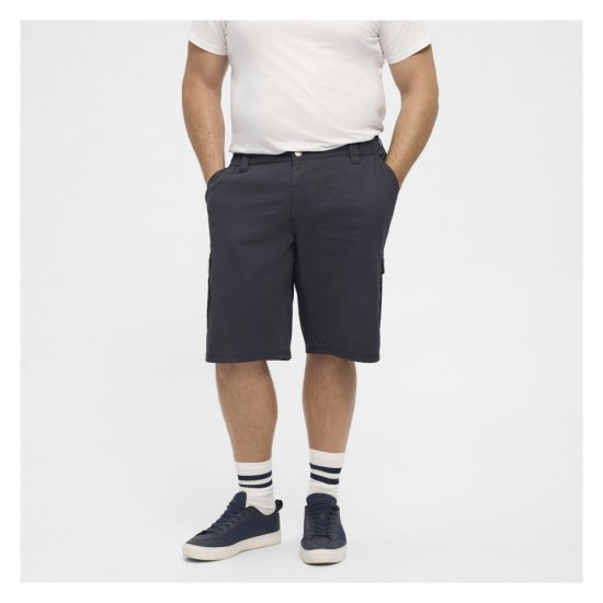 North Latitude Cargo Shorts Navy Blue - Шорти - мъжки къси панталони големи размери