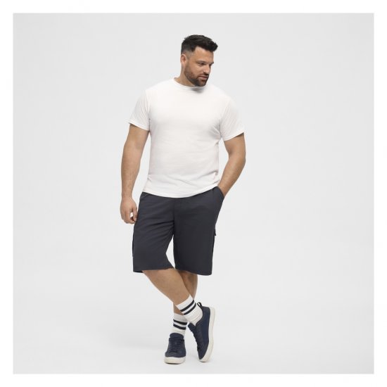North Latitude Cargo Shorts Navy Blue - Шорти - мъжки къси панталони големи размери