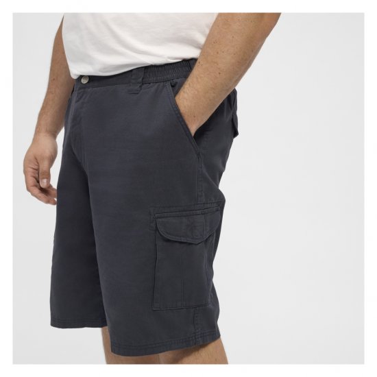 North Latitude Cargo Shorts Navy Blue - Шорти - мъжки къси панталони големи размери