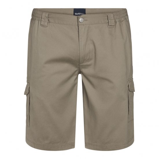 North Latitude Cargo Shorts Sand - Шорти - мъжки къси панталони големи размери