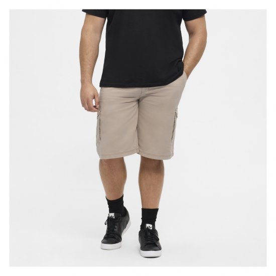 North Latitude Cargo Shorts Sand - Шорти - мъжки къси панталони големи размери