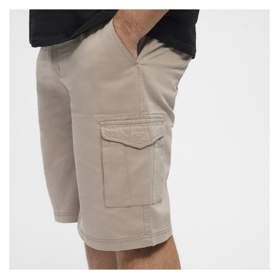 North Latitude Cargo Shorts Sand - Шорти - мъжки къси панталони големи размери