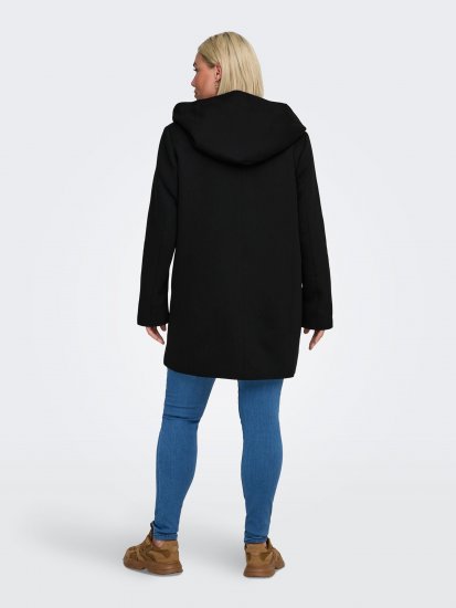 Only Carmakoma Sedona Light Coat Black - Зимни палта - 