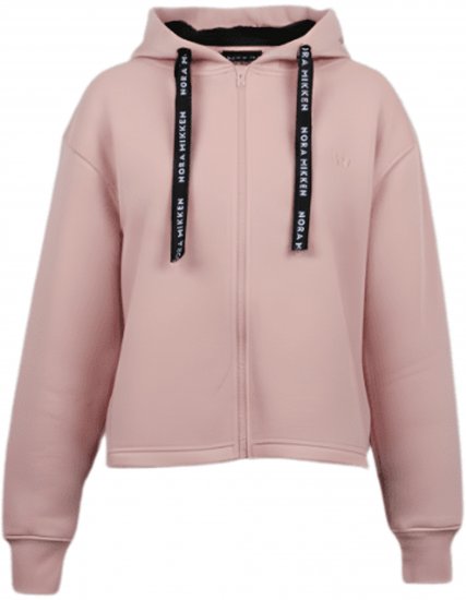 Nora Mikken GERTRUD Cropped Hoodie Pink - Суичъри & cуичъри с качулка - 