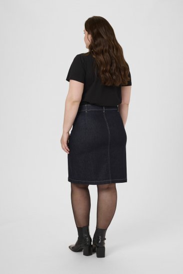 Kaffe Curve Roria Denim Skirt Dark Blue - Поли - 