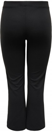 Only Carmakoma Pever Flared Pants Black - Панталони - 