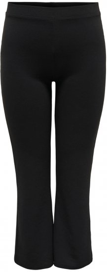 Only Carmakoma Pever Flared Pants Black - Панталони - 