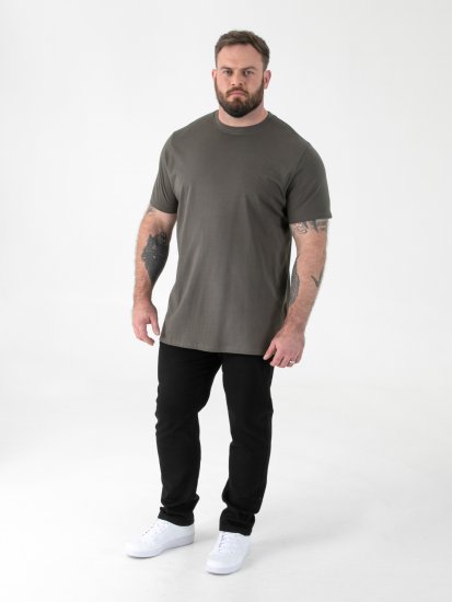 D555 Flyers Crew Neck T-shirt Khaki - Тениски - мъжки тениски големи размери