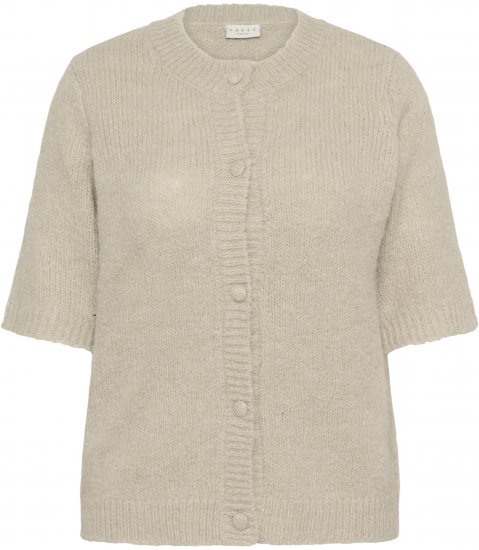 Kaffe Curve Emilia Cardigan Feather Grey Melange - Жилетки - 