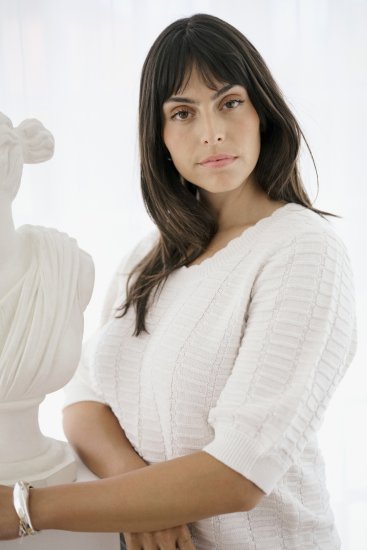 Kaffe Curve Lotia Pullover Chalk - Плетени пуловери - 