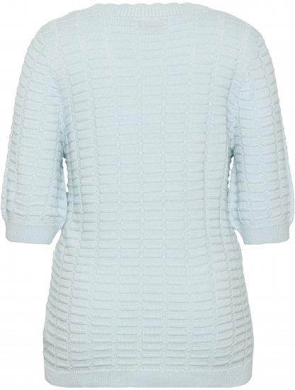 Kaffe Curve Lotia Pullover Nantucket Breeze Blue - Плетени пуловери - 