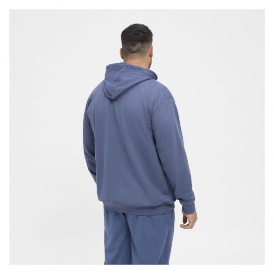 North Latitude Cardigan Hoodie Blue - Суичъри & cуичъри с качулка - мъжки суичъри големи размери
