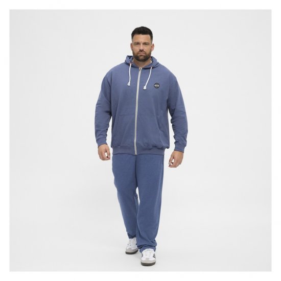 North Latitude Cardigan Hoodie Blue - Суичъри & cуичъри с качулка - мъжки суичъри големи размери