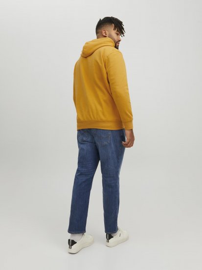 Jack & Jones Codyy Hoodie Yellow - Суичъри & cуичъри с качулка - мъжки суичъри големи размери