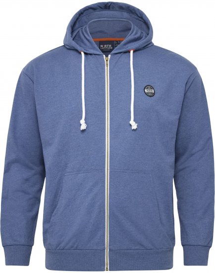 North Latitude Cardigan Hoodie Blue - Суичъри & cуичъри с качулка - мъжки суичъри големи размери