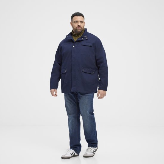 North Latitude 51103 Field Jacket Navy - Якета - мъжки якета големи размери