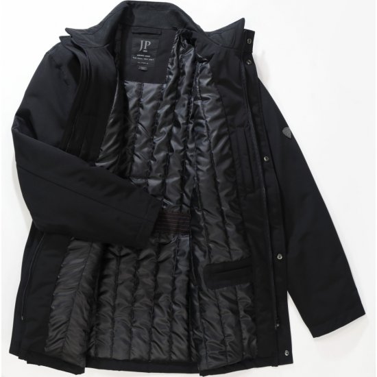 JP1880 Jacket Business Waterproof Windproof Black TALL - МЪЖКО ОБЛЕКЛО MT-6XLT - дрехи за високи мъже