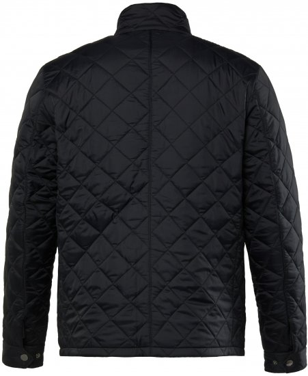 JP1880 Quilted with Multiple Pockets Jacket Black - Якета - мъжки якета големи размери