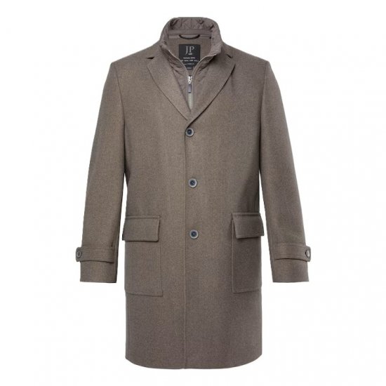 JP1880 Coat Flexnamic Quilted Insert Grey TALL - TALL Якета - 