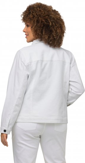 Ulla Popken Denim Jacket White - Якета - 