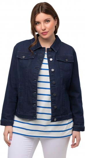 Ulla Popken Denim Jacket Blue Denim - Якета - 