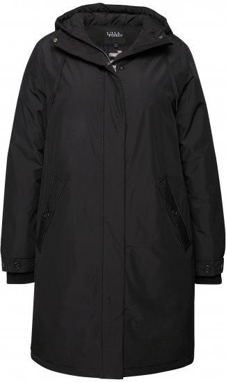 Ulla Popken HYPRAR Triple Function Weatherproof Jacket Black - Якета - 