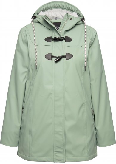 Ulla Popken HYPRAR Rain Jacket Mint Green - Якета - 