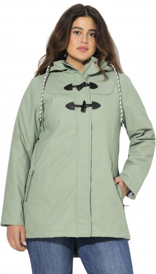 Ulla Popken HYPRAR Rain Jacket Mint Green - Якета - 