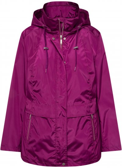 Ulla Popken HYPRAR Water-Repellent Windbreaker Berry - Якета - 