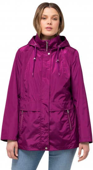 Ulla Popken HYPRAR Water-Repellent Windbreaker Berry - Якета - 