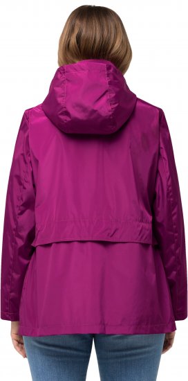 Ulla Popken HYPRAR Water-Repellent Windbreaker Berry - Якета - 