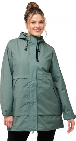 Ulla Popken HYPRAR Transition Jacket Mint Green - Якета - 