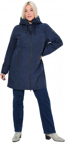 Ulla Popken HYPRAR Waterproof Jacket Navy - Якета - 