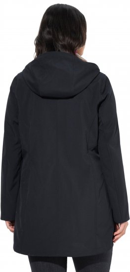 Ulla Popken HYPRAR Water-Repellent Softshell Jacket Black - Якета - 