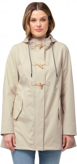 Ulla Popken HYPRAR Water-Repellent Softshell Jacket Vanilla - Якета - 