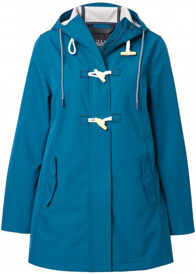 Ulla Popken HYPRAR Water-Repellent Softshell Jacket Teal - Якета - 