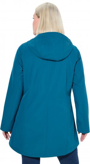 Ulla Popken HYPRAR Water-Repellent Softshell Jacket Teal - Якета - 