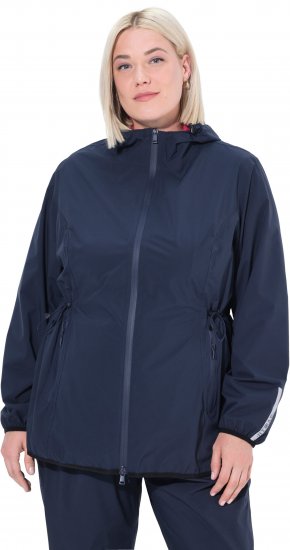Ulla Popken Lightweight Rain Jacket Navy - Якета - 