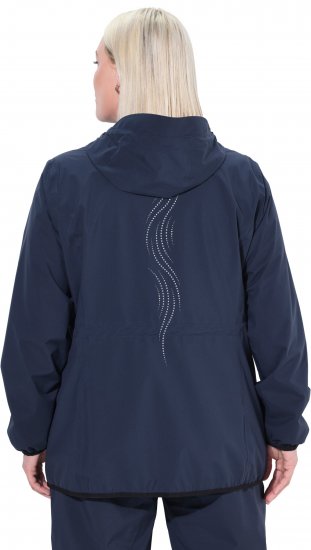 Ulla Popken Lightweight Rain Jacket Navy - Якета - 