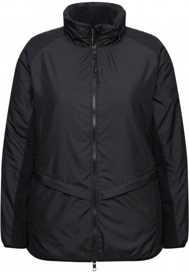 Ulla Popken Lightweight Functional Jacket Black - Якета - 
