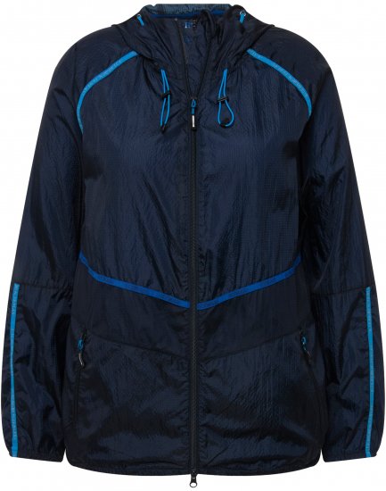 Ulla Popken Water Repellent Jacket Navy - Якета - 