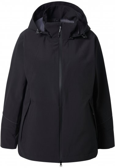 Ulla Popken Triple Function Performance Jacket Black - Якета - 