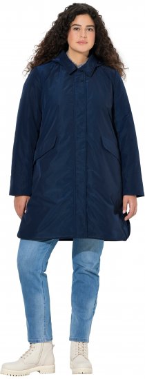 Ulla Popken HYPRAR Functional Parka Navy - Якета - 